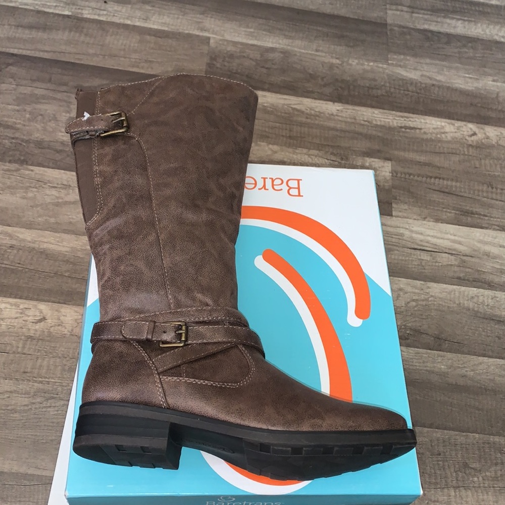 BareTraps Alysha Wide Calf Knee High BootsMushroom - Picture 2 of 6